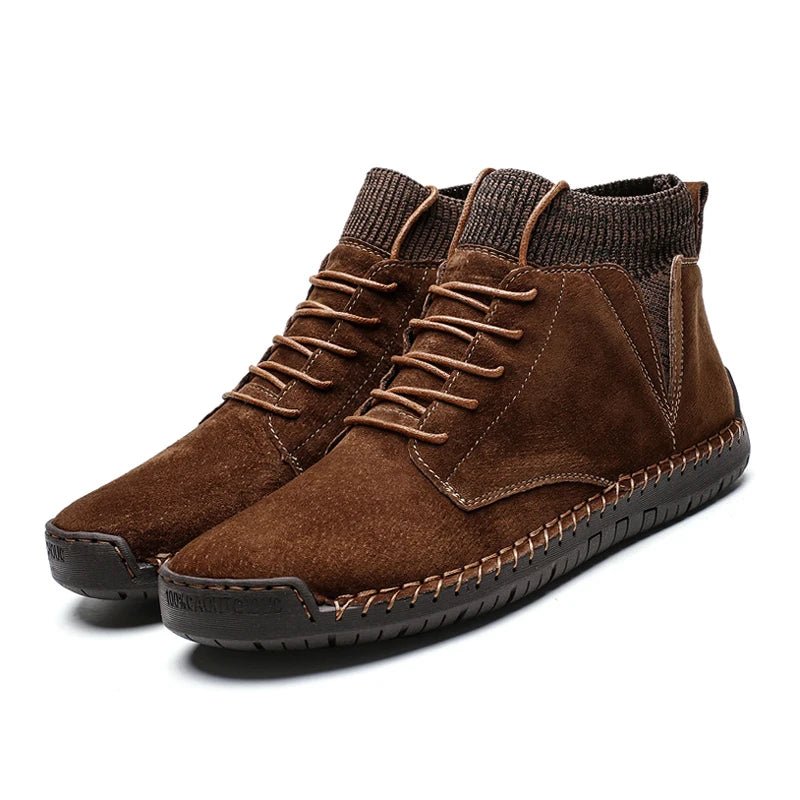 Luca Suede Mid-Top Boots
