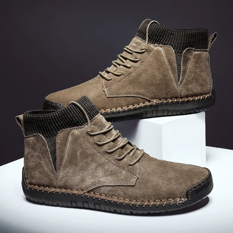 Luca Suede Mid-Top Boots