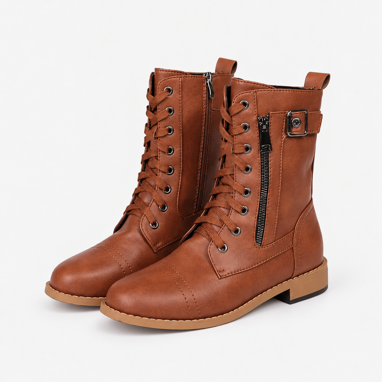 The Ava Square-Heel Boots