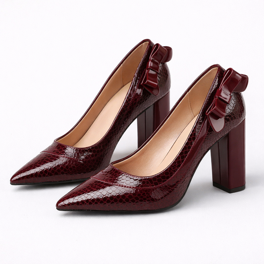 Marta Vegan Leather Heels