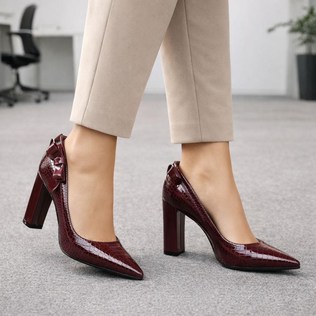 Marta Vegan Leather Heels