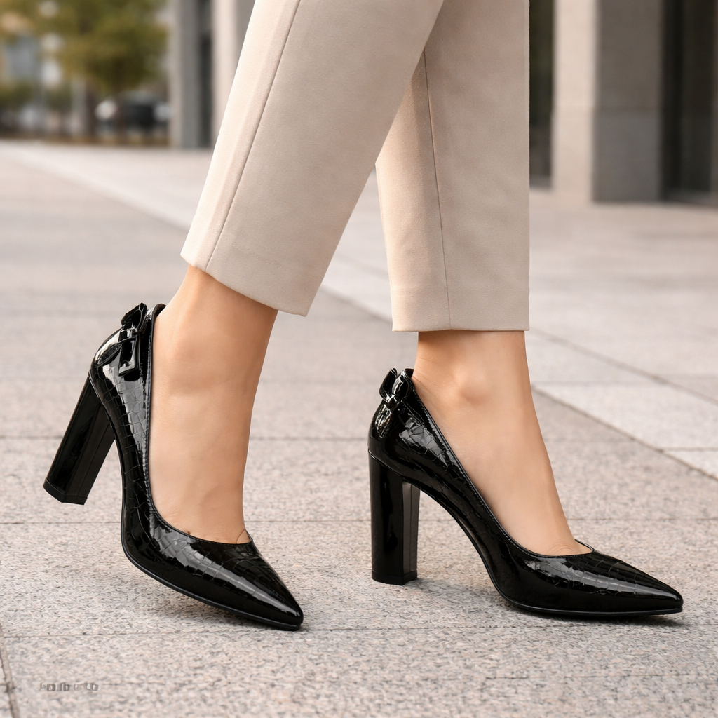 Marta Vegan Leather Heels