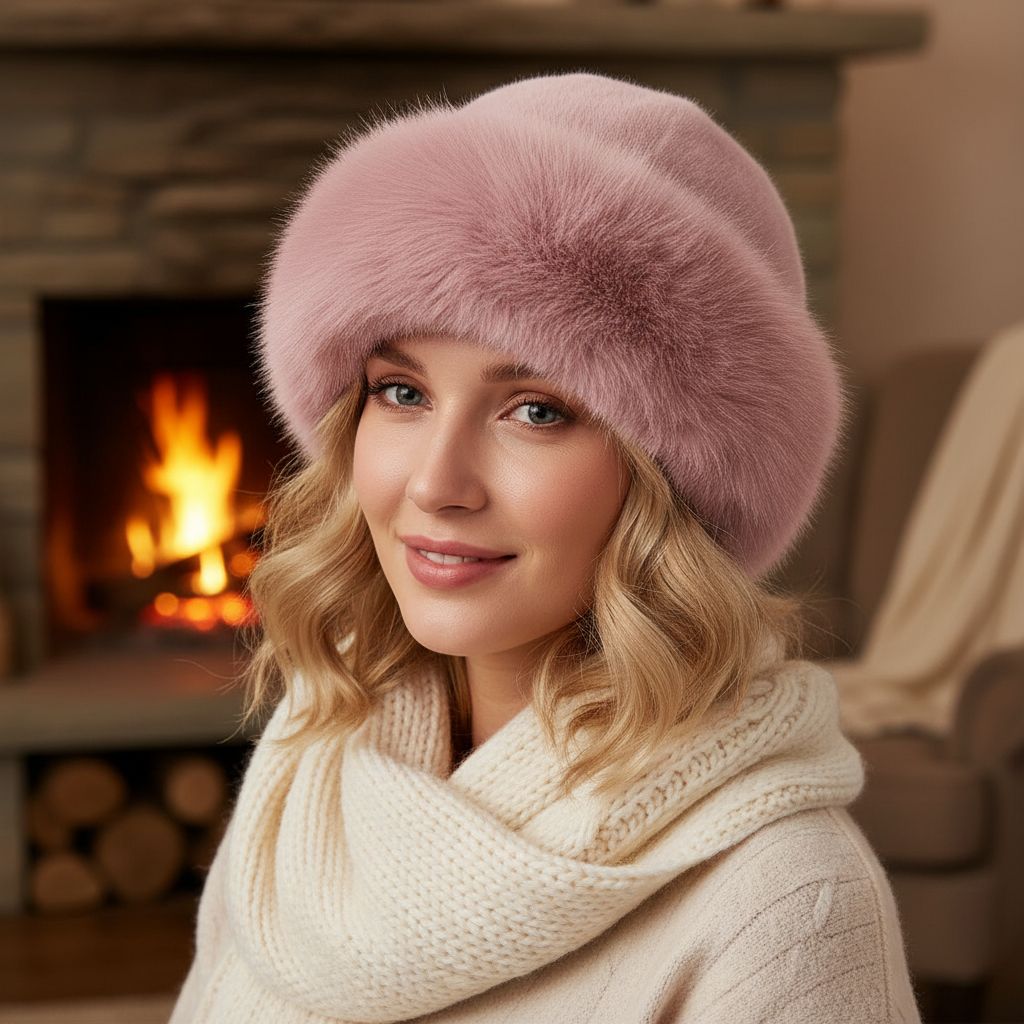 Rosalie Fur Élégance Hat