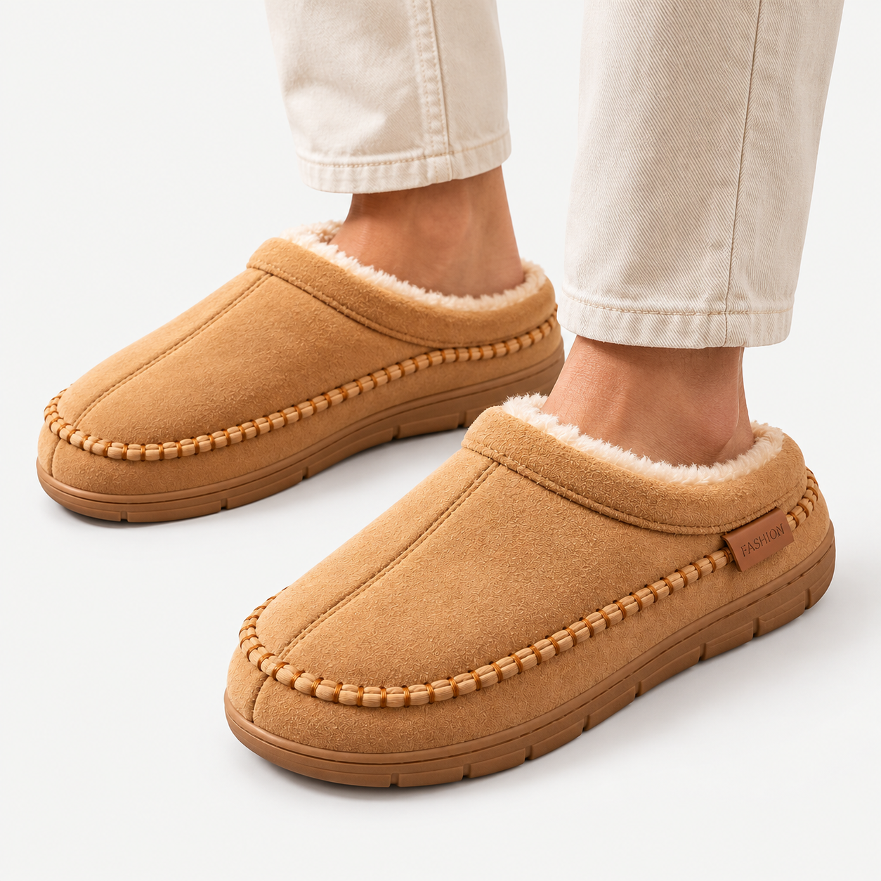 The Bennett Suede Slippers