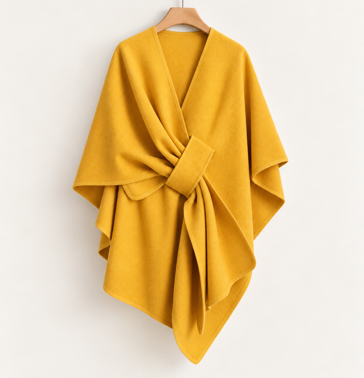 The Elara Cashmere Cape Shawl