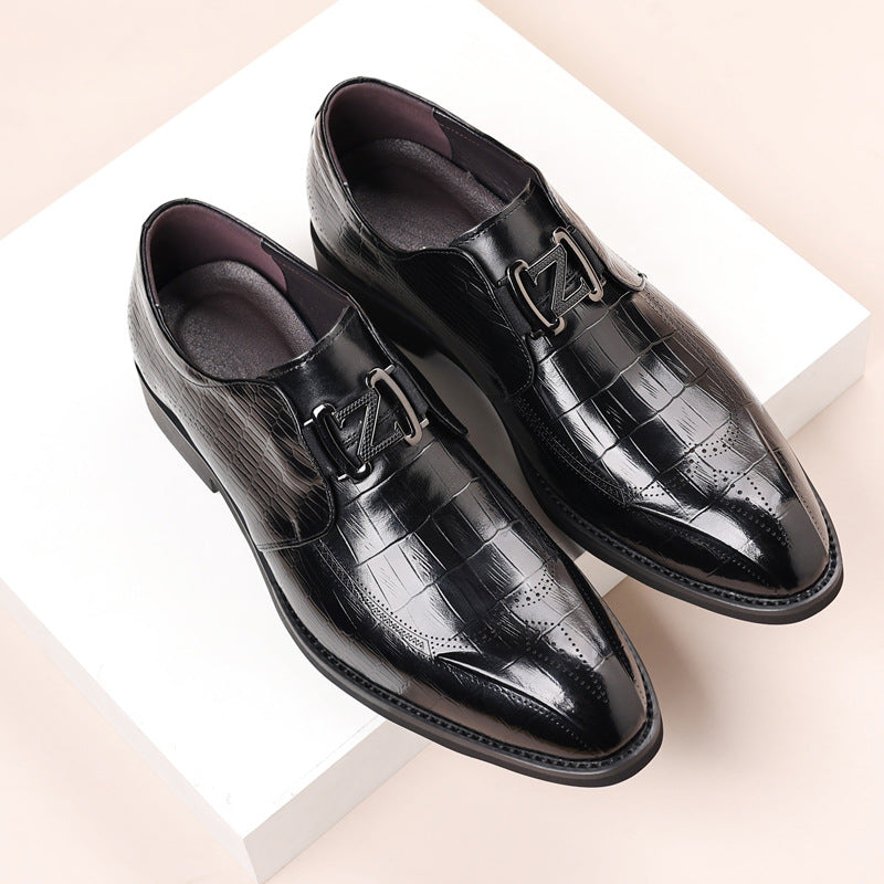 Alessio Full Grain Leather Dress Shoes