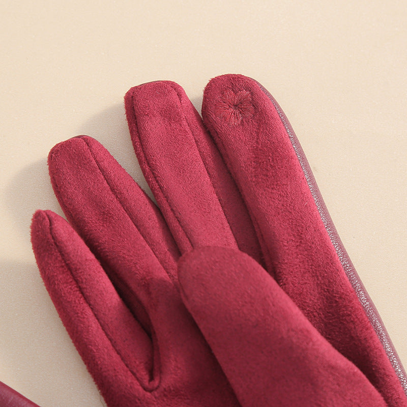 Lambskin Fleece-Lined Gloves