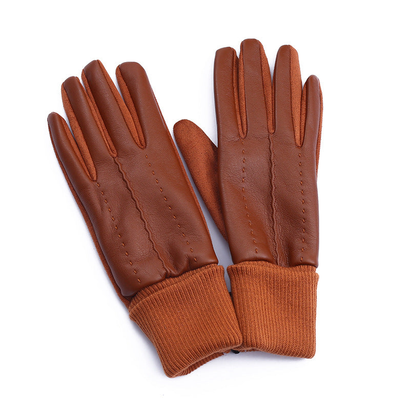 Lambskin Fleece-Lined Gloves