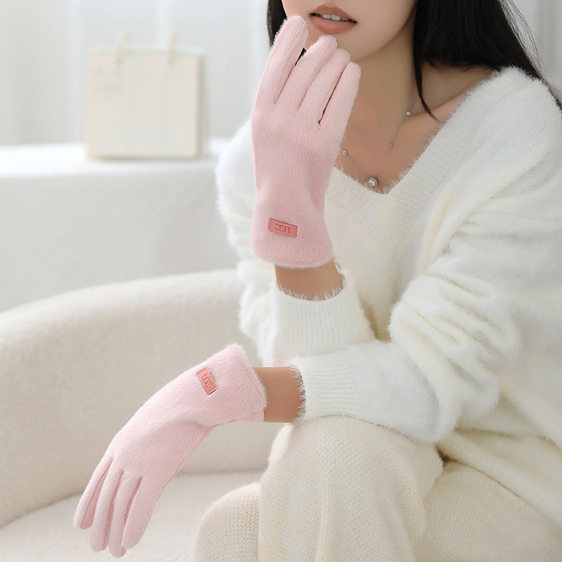 Velora Mink Velvet Gloves