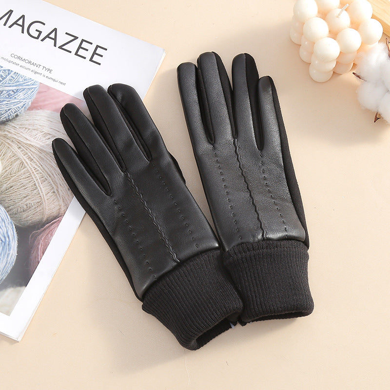 Lambskin Fleece-Lined Gloves