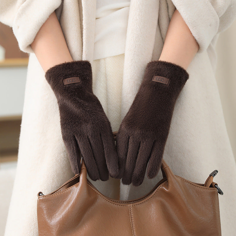 Velora Mink Velvet Gloves