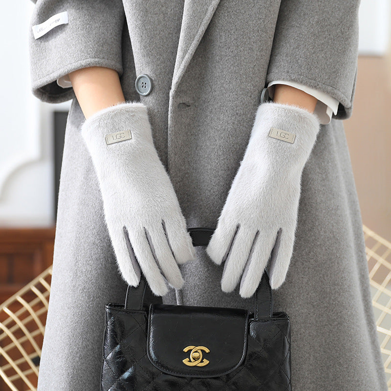 Velora Mink Velvet Gloves