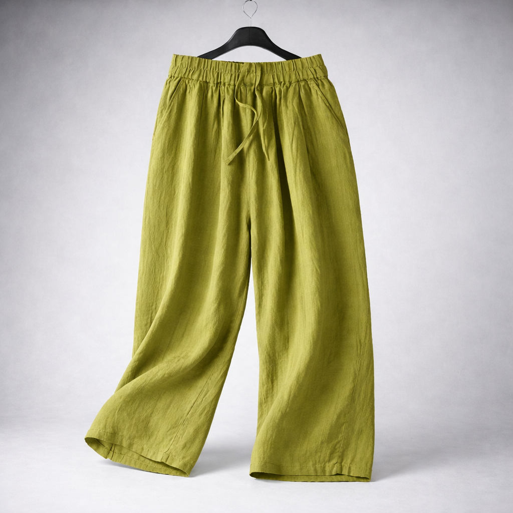 Clara Wide Leg Linen Pants