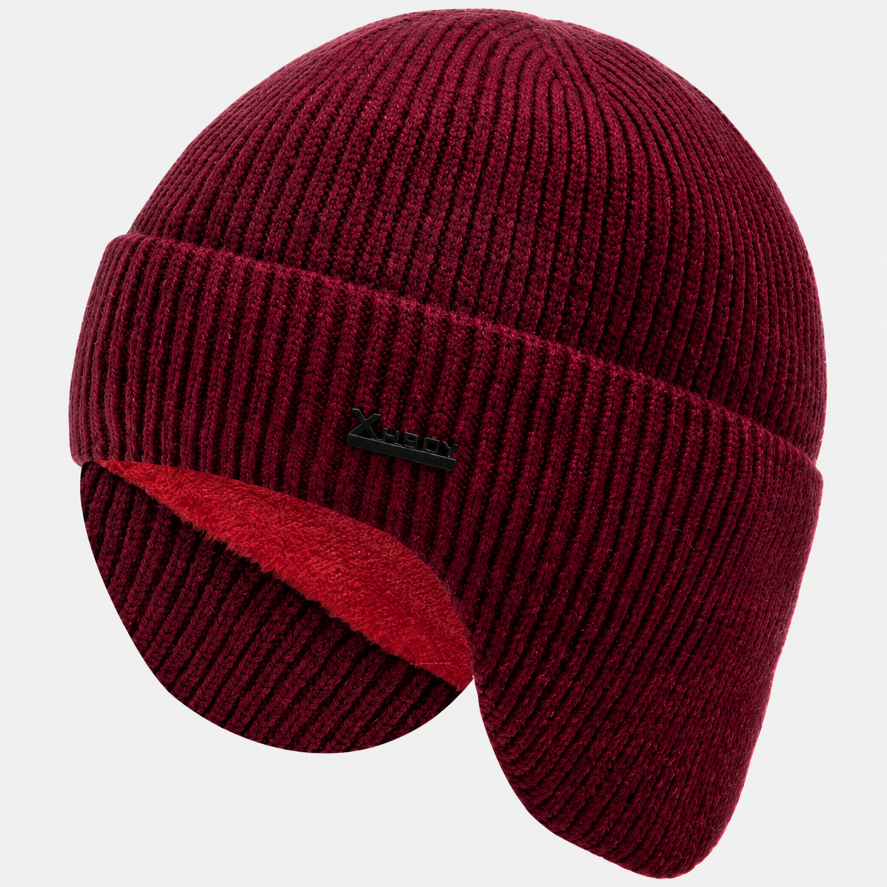 Haven Fleece-Lined Earflap Beanie
