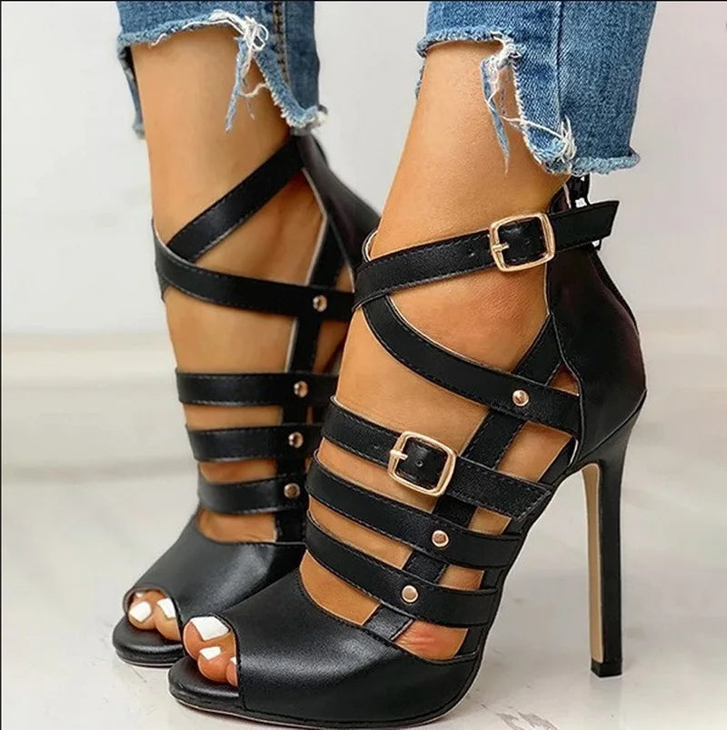 Sienna Strap Heel