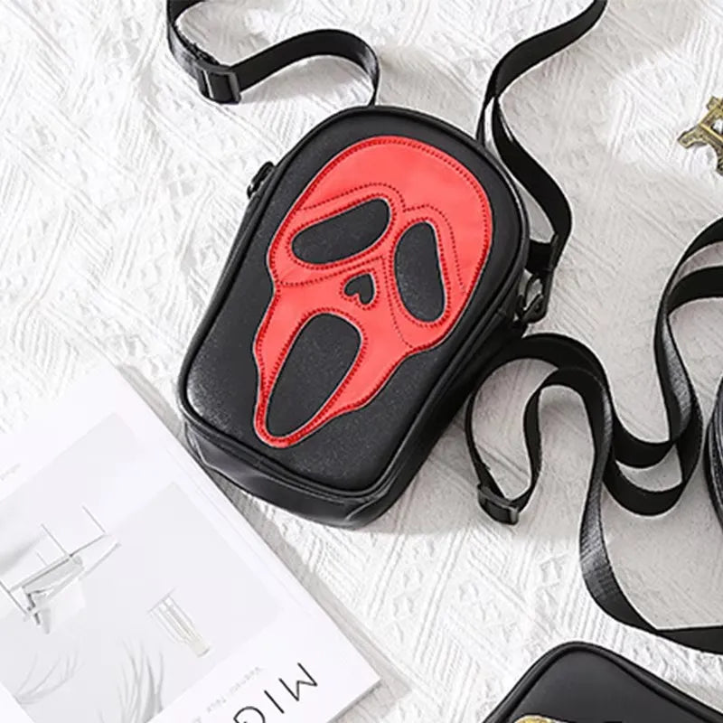 Phantom Ghost Face Crossbody Bag