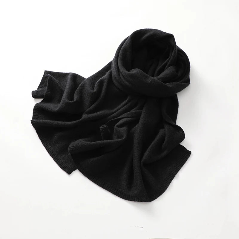 Marcella Cashmere Scarf – Soft Knit Winter Wrap