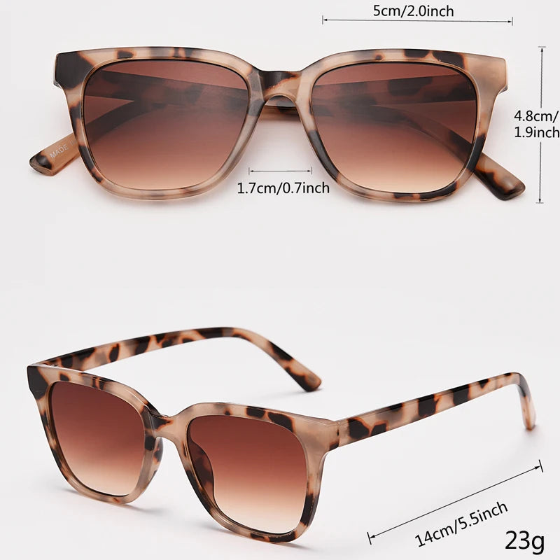 Vintage Small Square Sunglasses