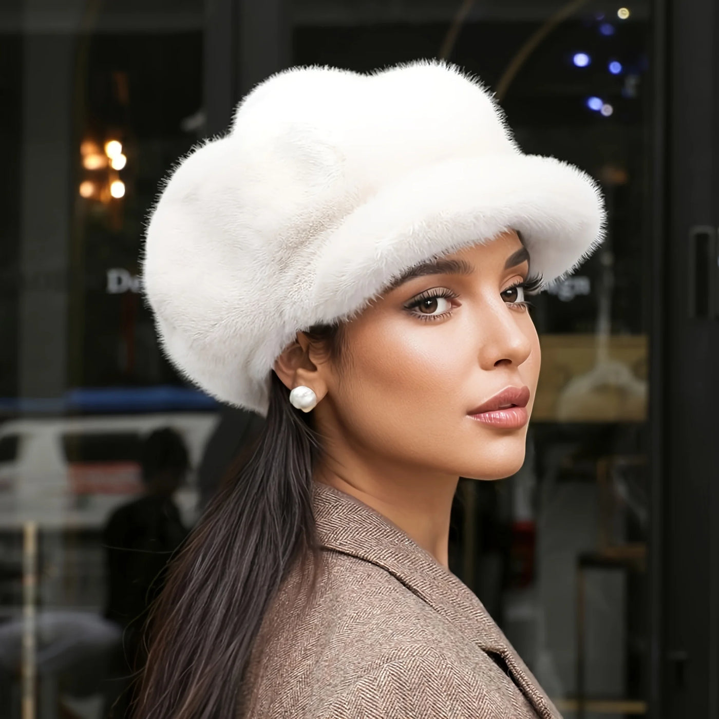 Livia Plush Hat