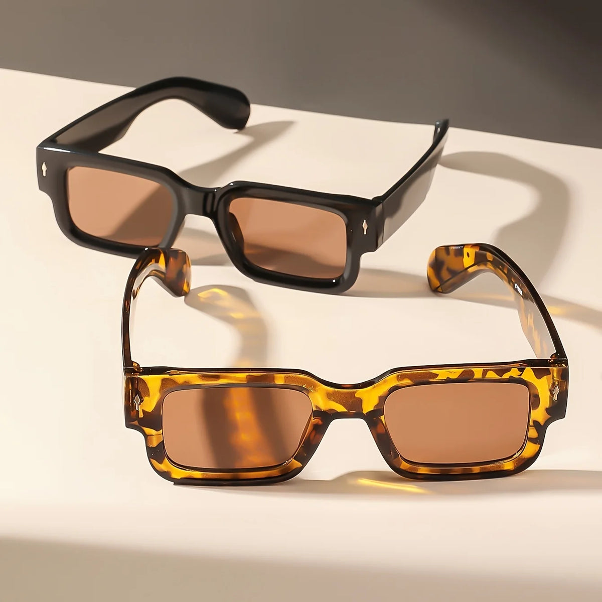 Remy Narrow Square Sunglasses