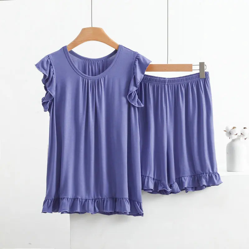 Lily Ruffle Lounge Set