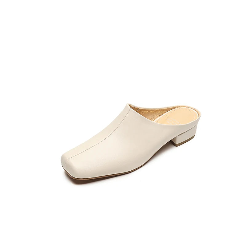 Aveline Leather Mules