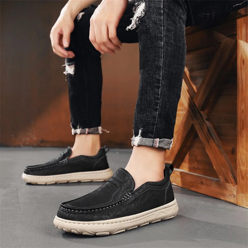 Enzo Leather Loafers