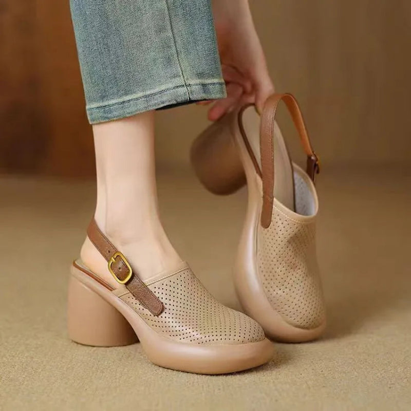 Léa Hollow Heel Sandals