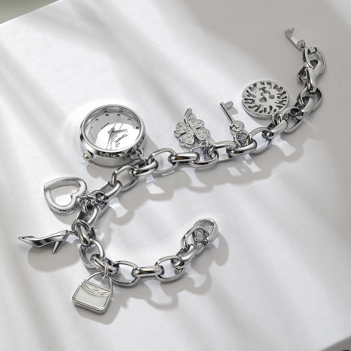 Timetti Charm Bracelet Watch