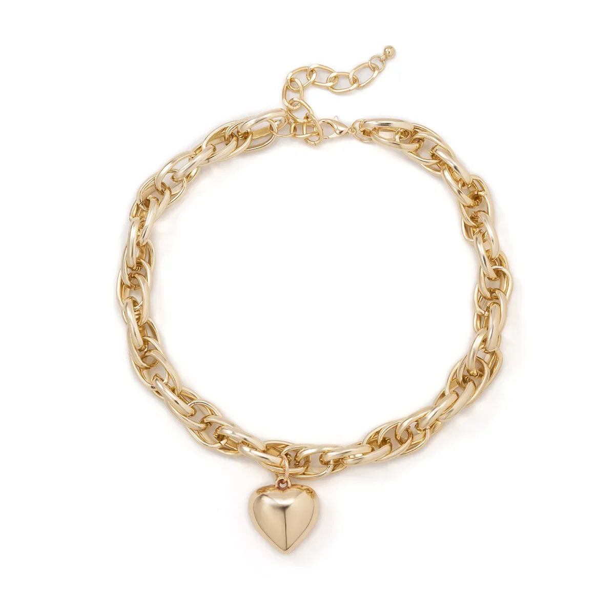 Serena Heart Chain Necklace