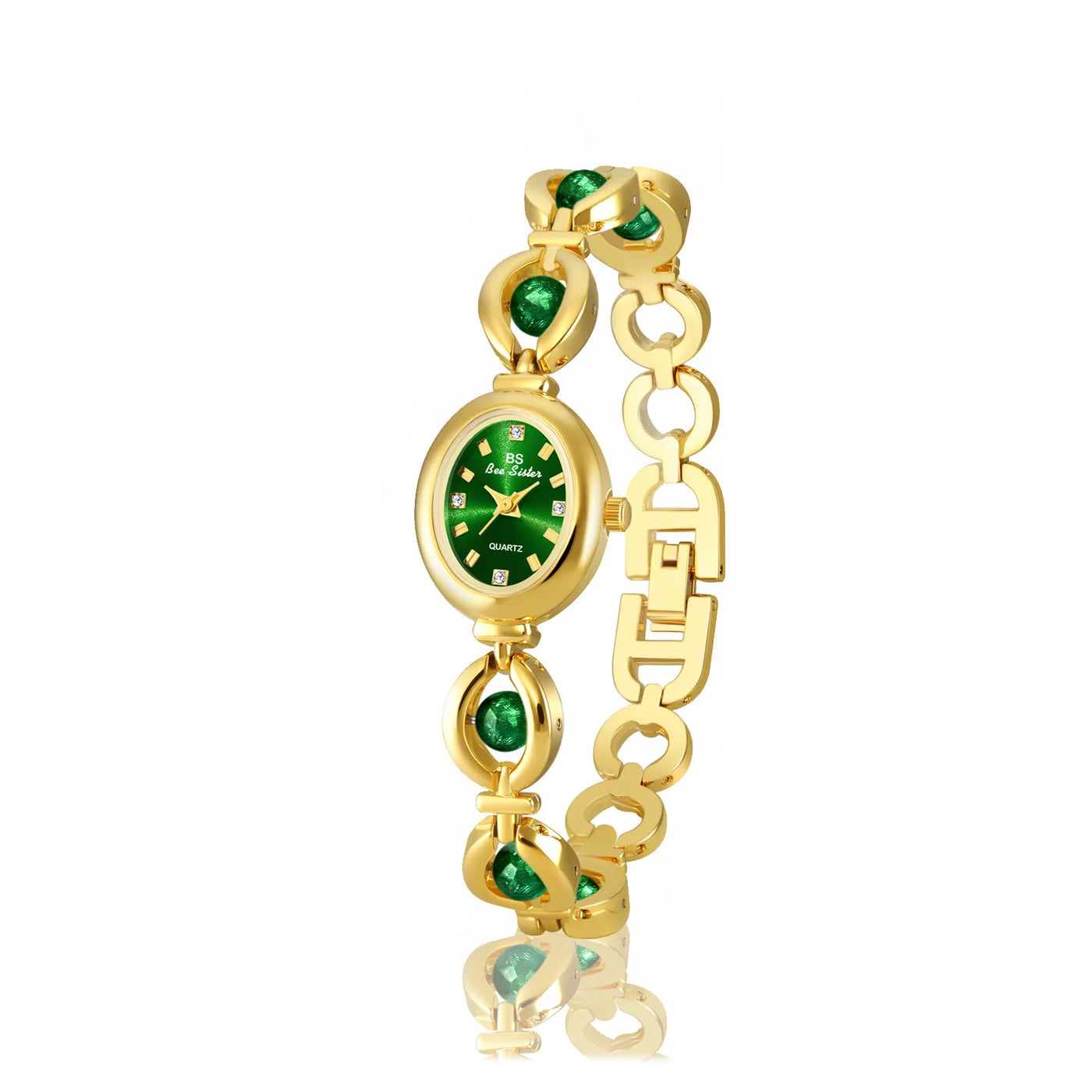 Aika Pearl Oval Watch