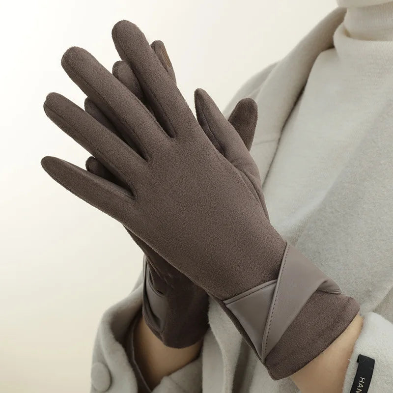 Clara Polyester Touch Screen Gloves