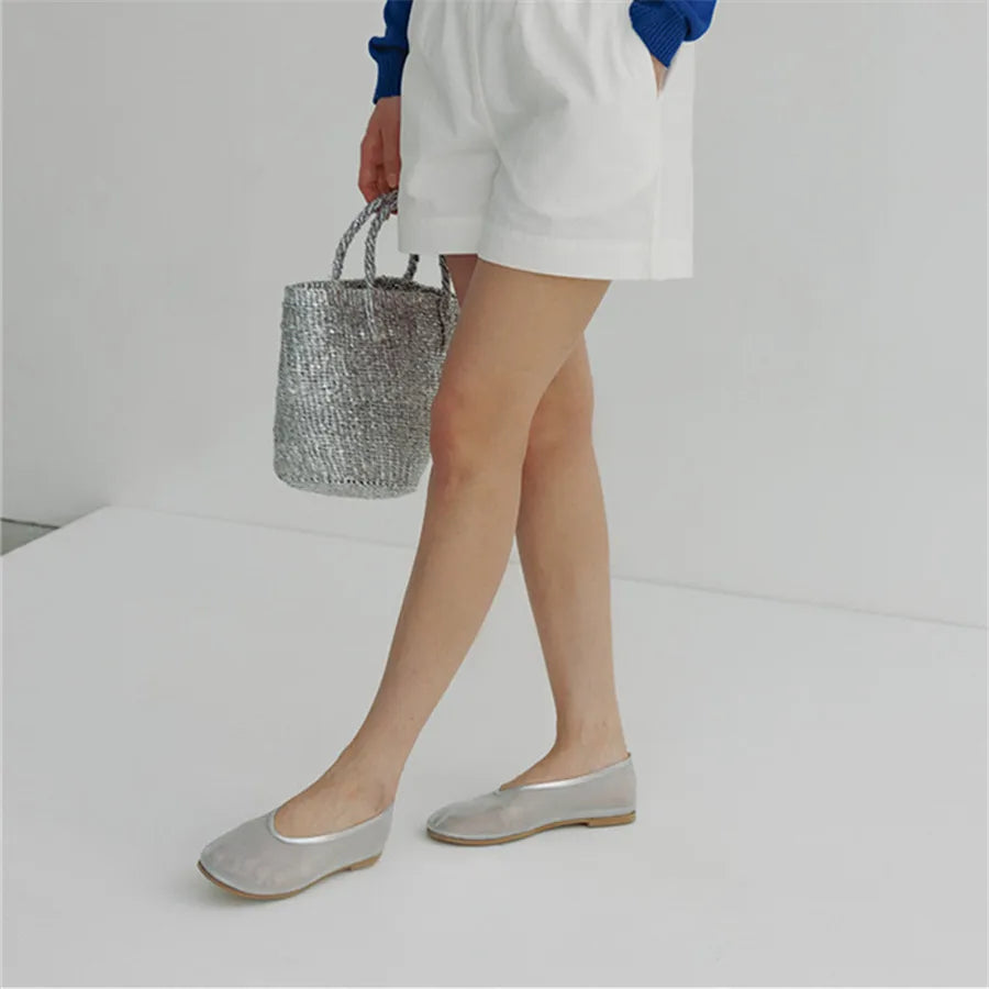 Chloe Mesh Flats