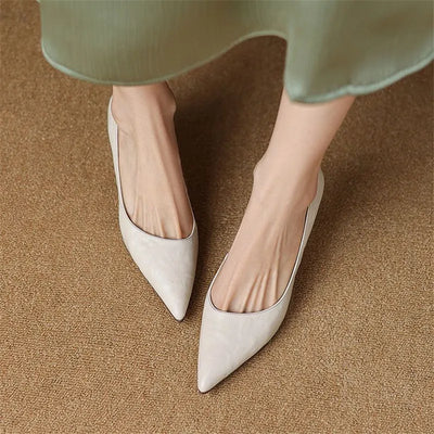 Giulia Genuine Leather Pumps