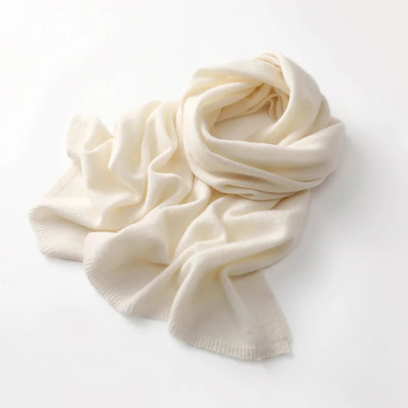 Marcella Cashmere Scarf – Soft Knit Winter Wrap