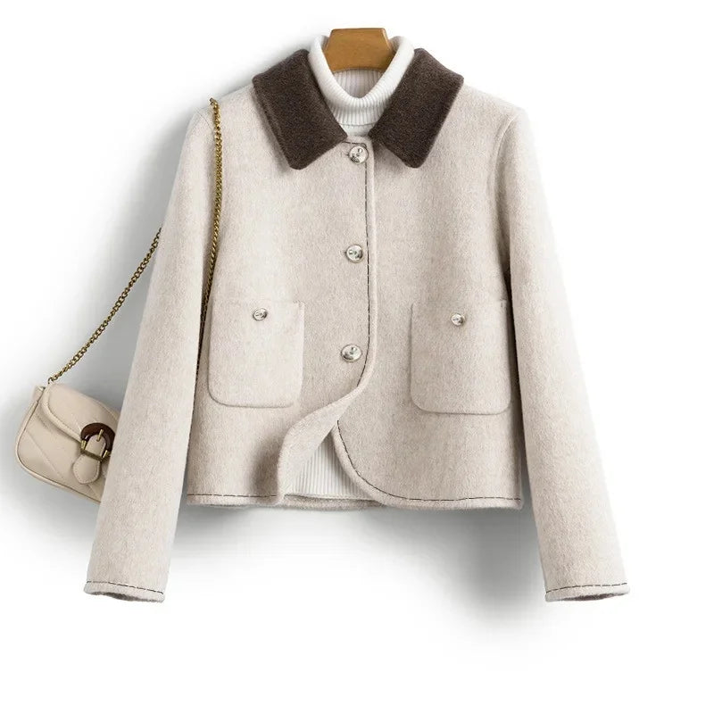 Elena Wool Blend Coat