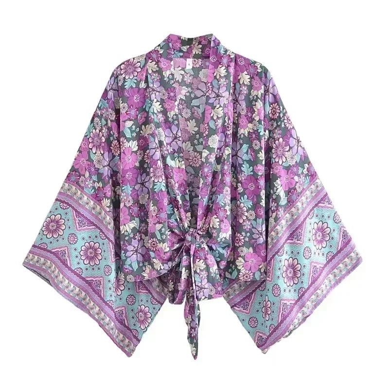 Floral Kimono Blouse