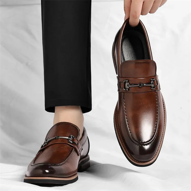 Enzo Leather Loafers