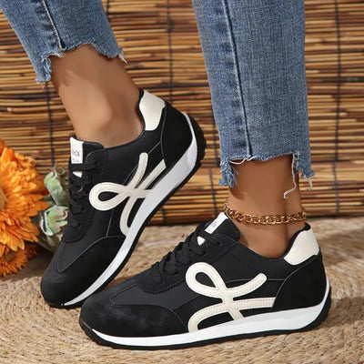 Lina Cross-Lace Sneakers