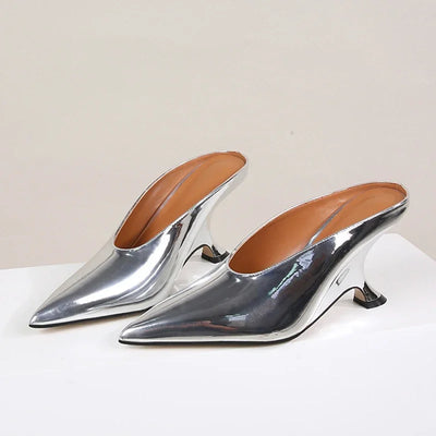 Vera Mirror Mules