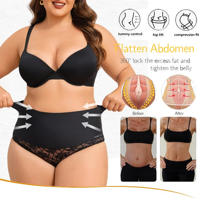 Eva High Waist Shapewear Set – Seamless Tummy Control Panties