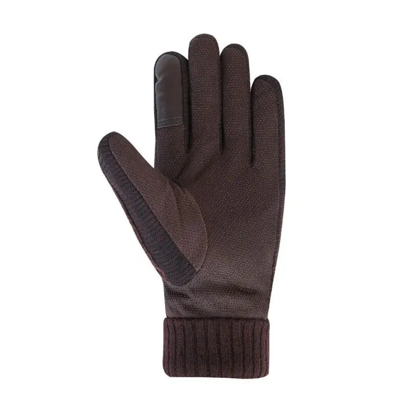 Leather Insulated Touch Gloves