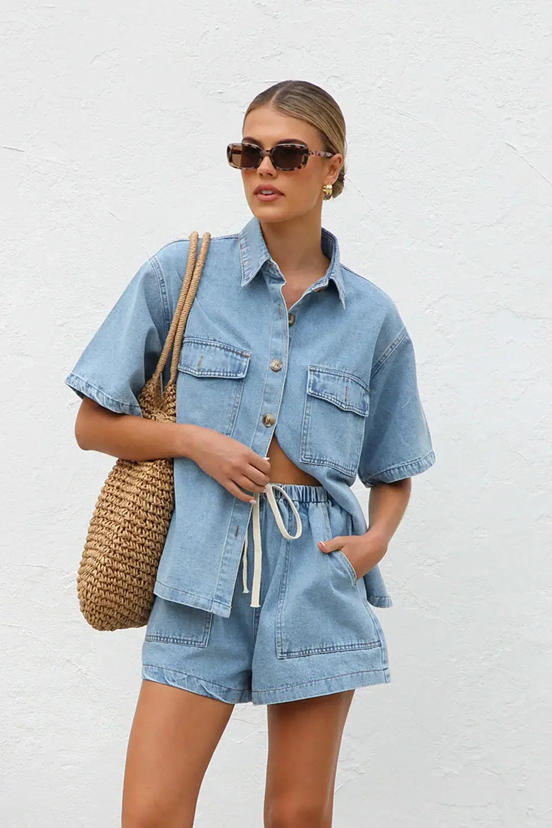 Monroe Denim Set