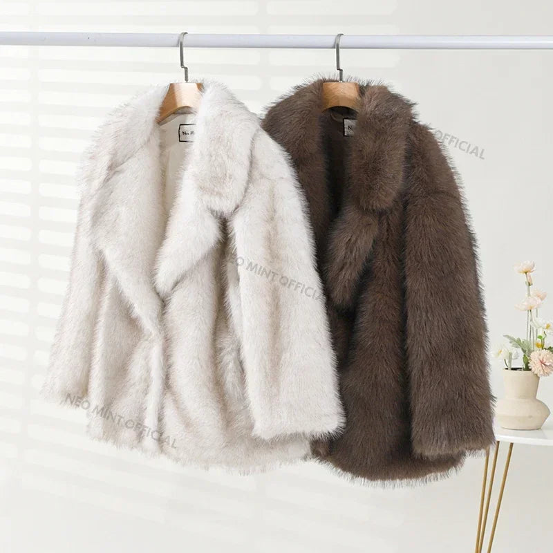 Luma Oversized Fur Coat