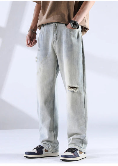 Jackson Cotton Denim Jeans – Men’s Straight-Leg Baggy Fit