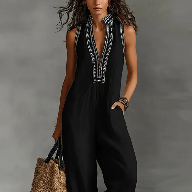 Marbella Linen Jumpsuit