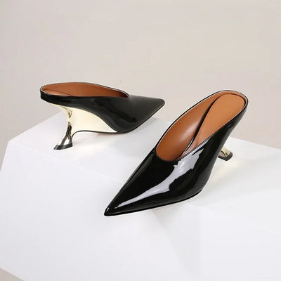 Vera Mirror Mules