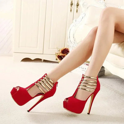 Chloé Stiletto Platform Heels
