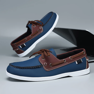 Liam Orthopedic Leather Moccasins