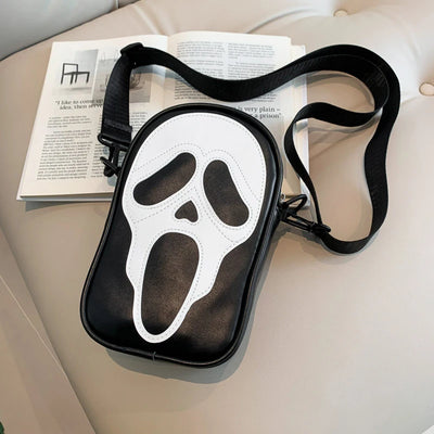 Phantom Ghost Face Crossbody Bag